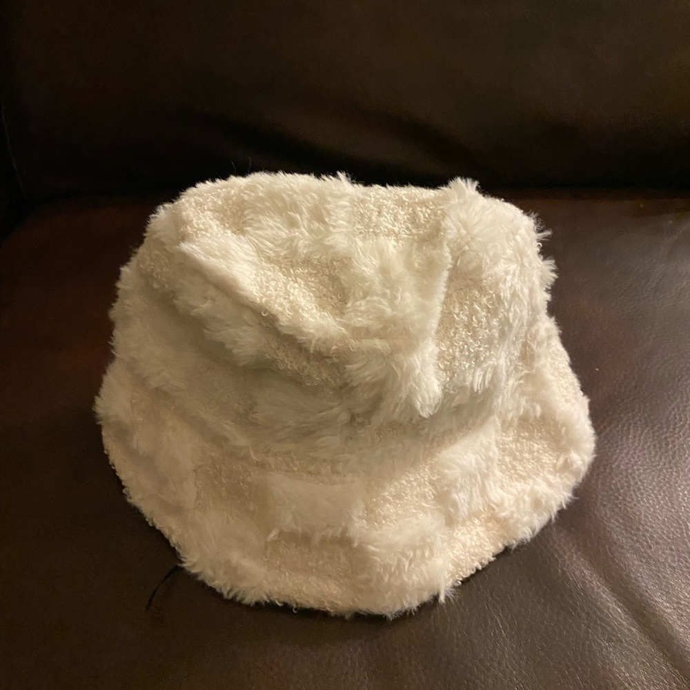 plaid Warm Fuzzy Fisherman Hat For Ladies Winter Bucket Hat